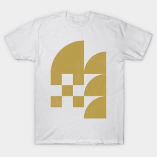 Geometrical Abstract Mid Century Modern T-Shirt